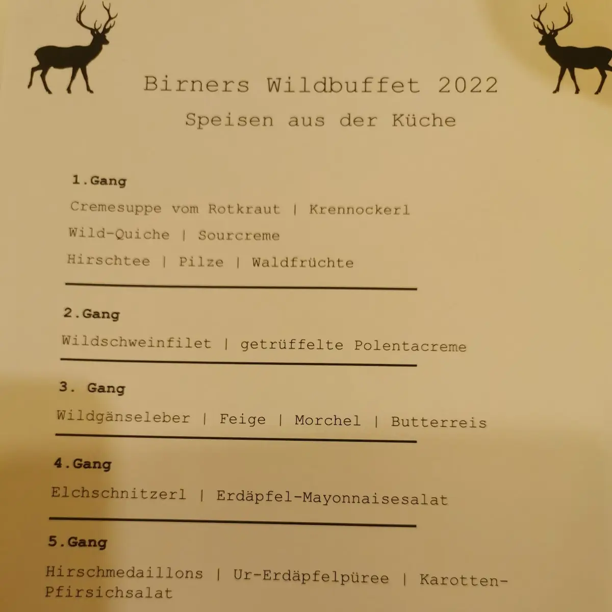Speisekarte photo 4