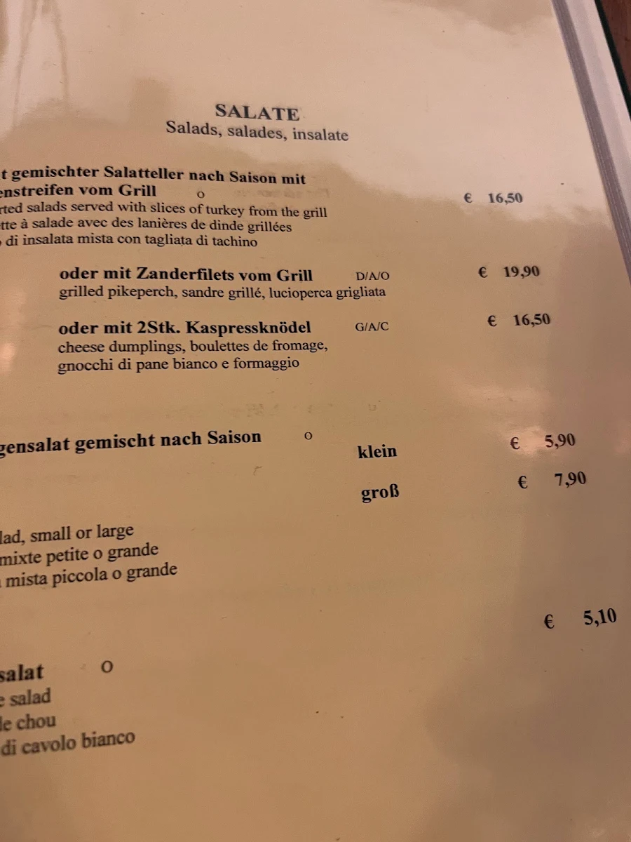 Speisekarte photo 8