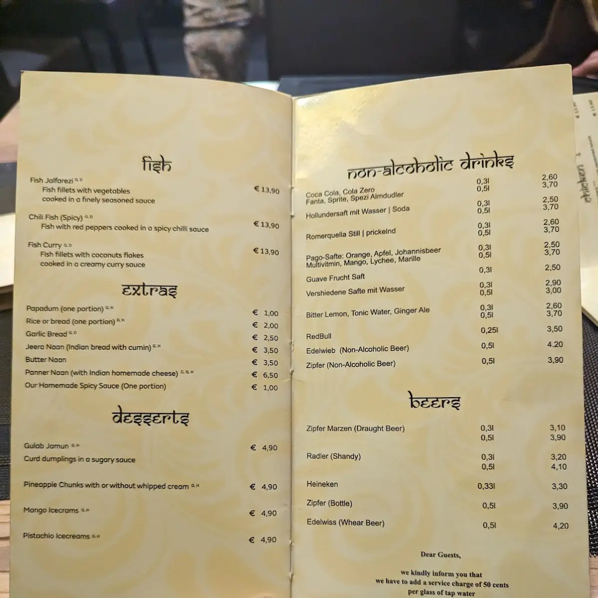 Speisekarte photo 2
