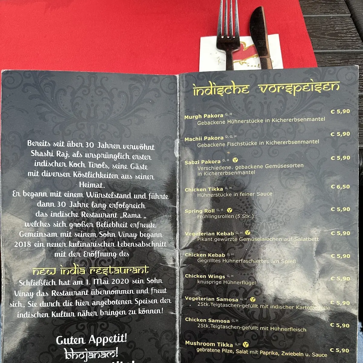 Speisekarte photo 4