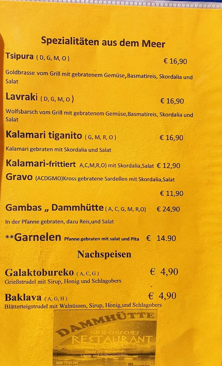Speisekarte photo 1