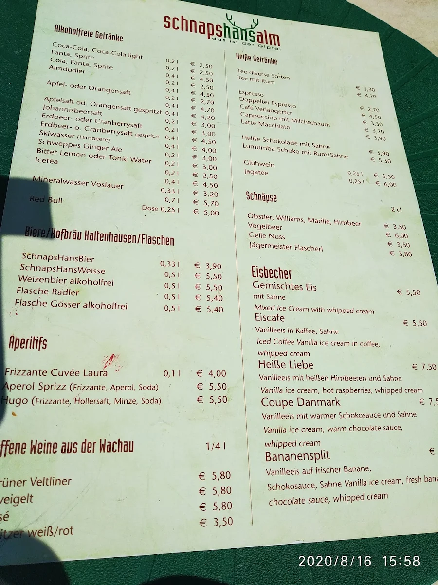 Speisekarte photo 6