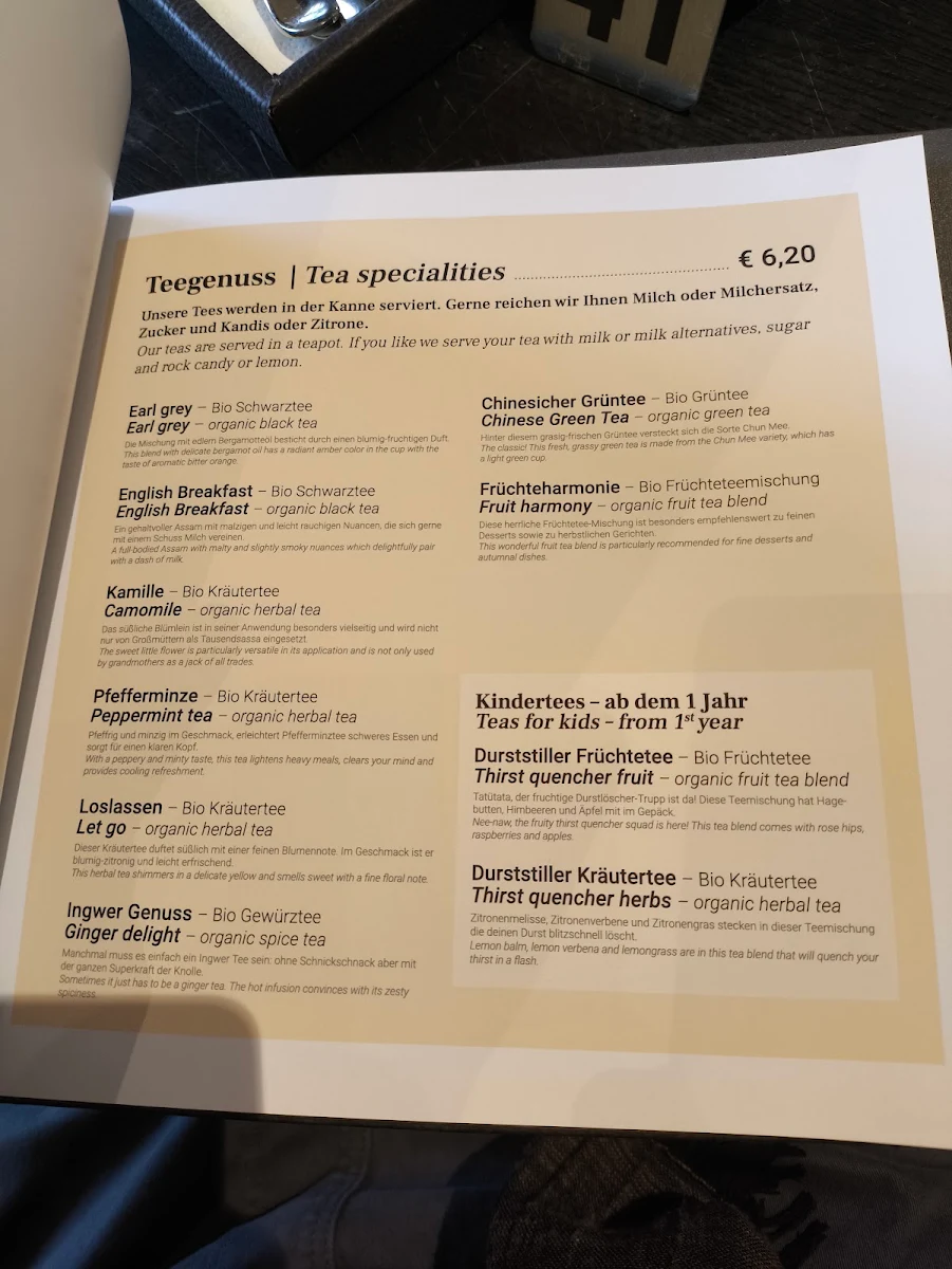 Speisekarte photo 1
