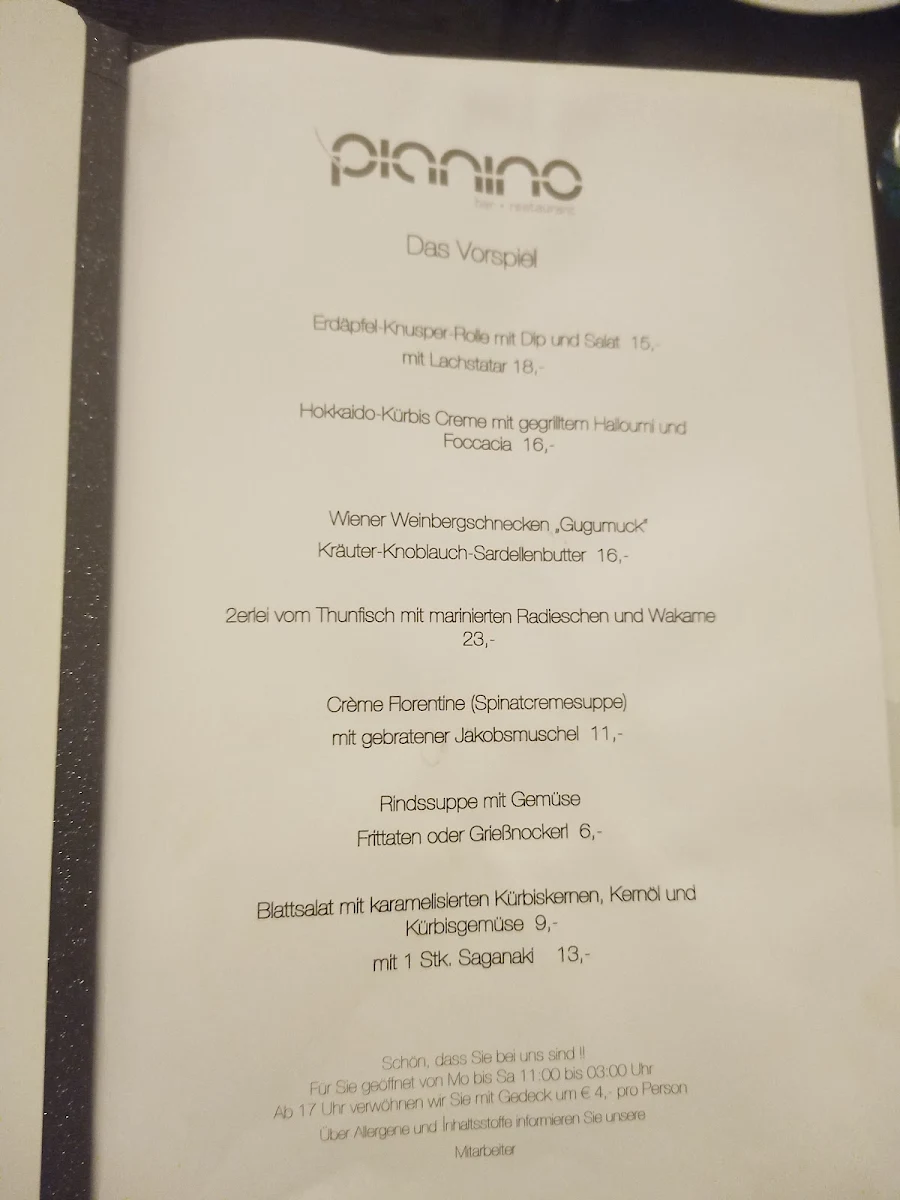 Speisekarte photo 2
