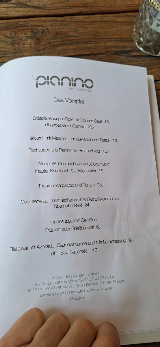 Speisekarte photo 5