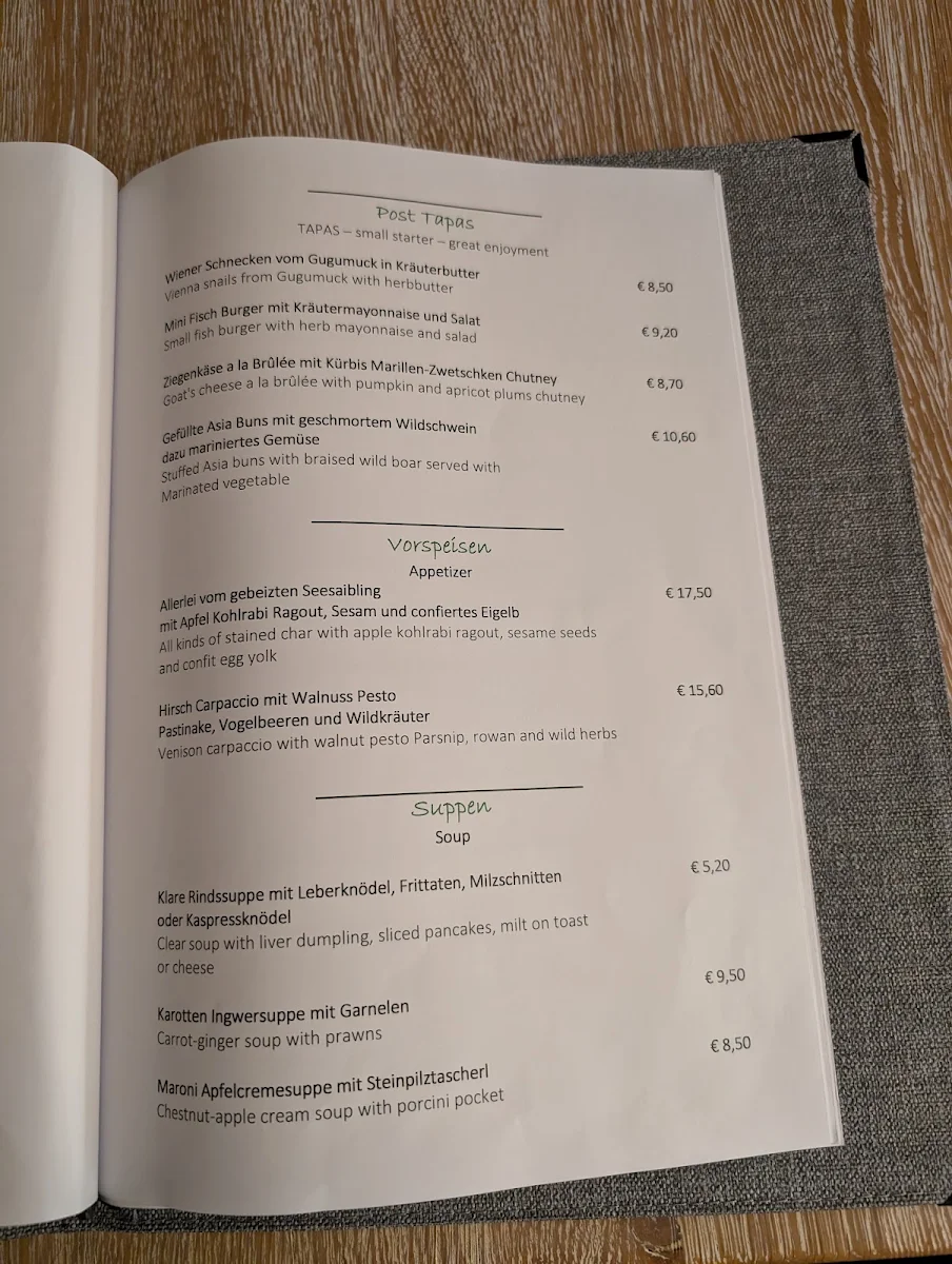 Speisekarte photo 3