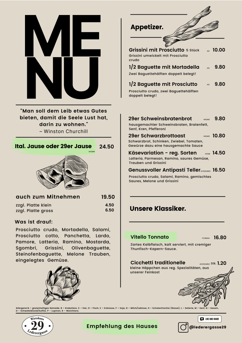 Speisekarte photo 5