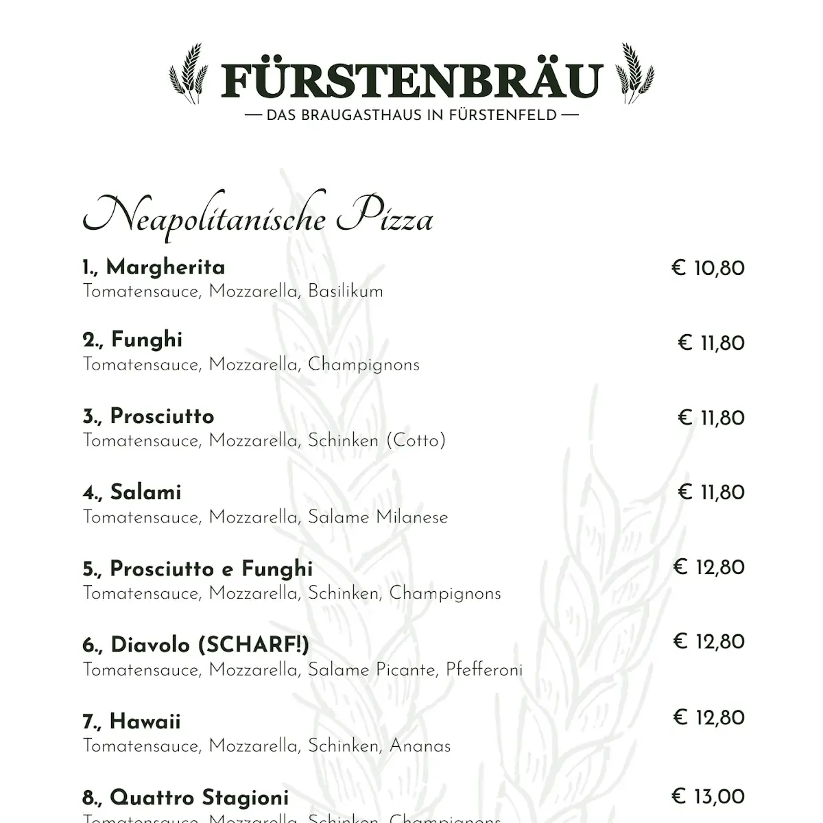 Speisekarte photo 3