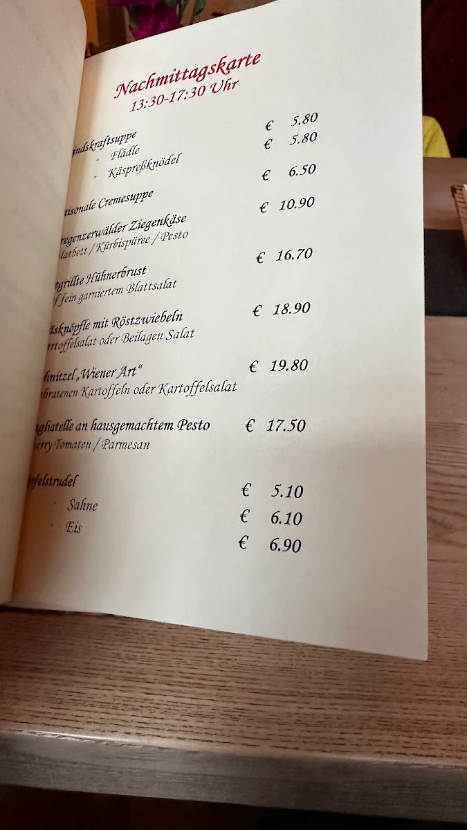 Speisekarte photo 6