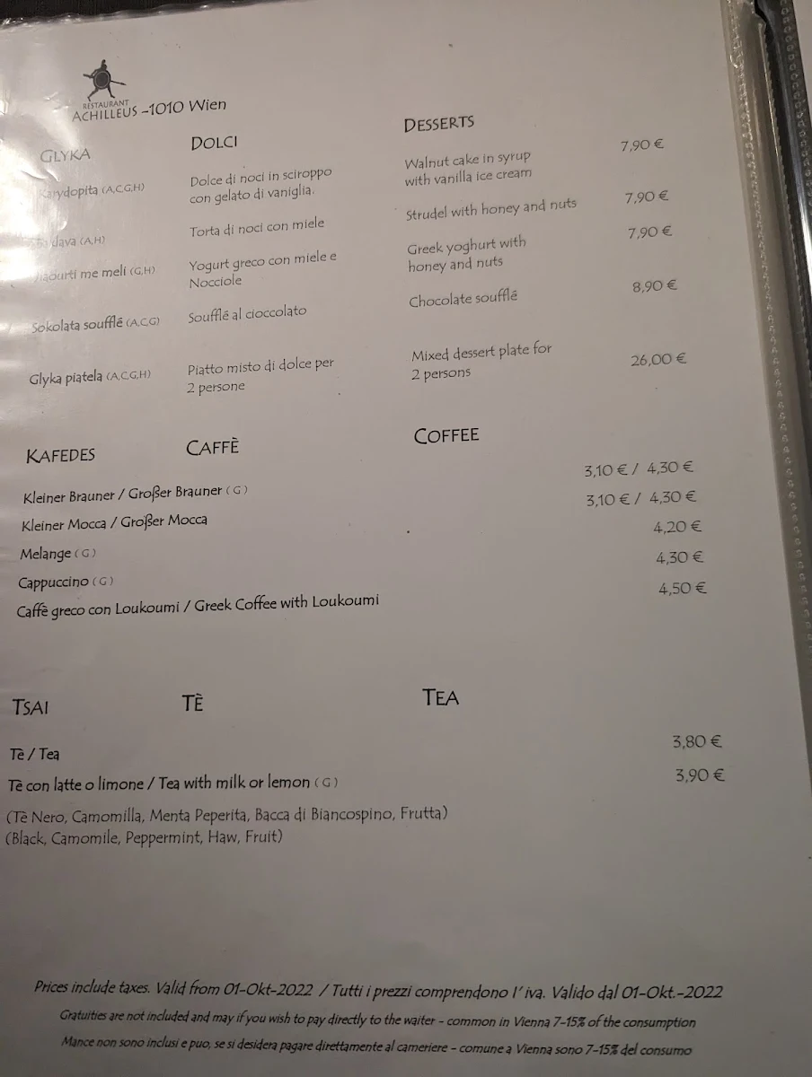 Speisekarte photo 2