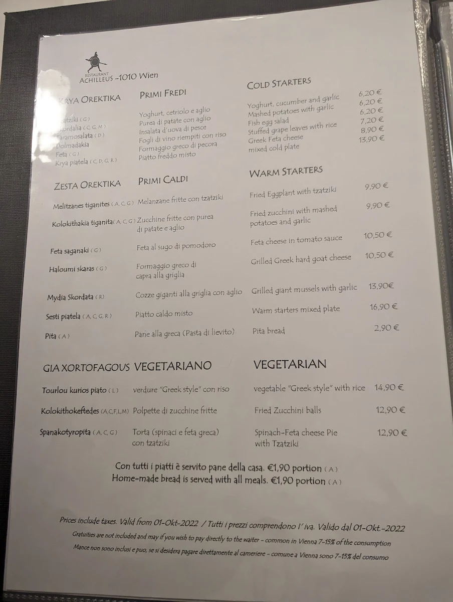 Speisekarte photo 3