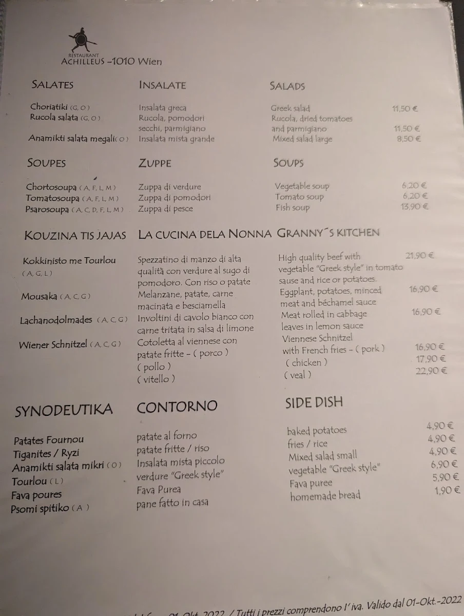 Speisekarte photo 4