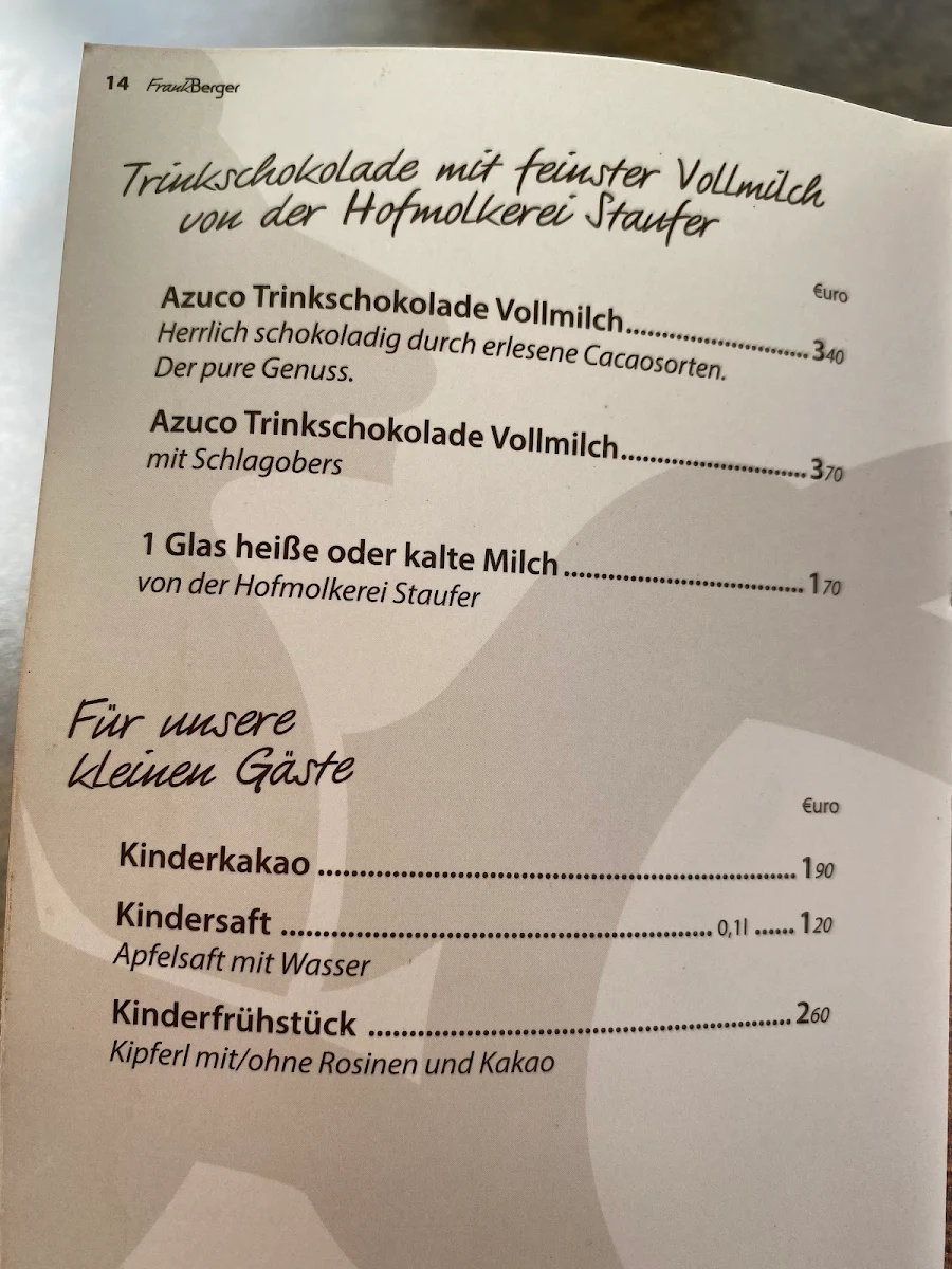 Speisekarte photo 8