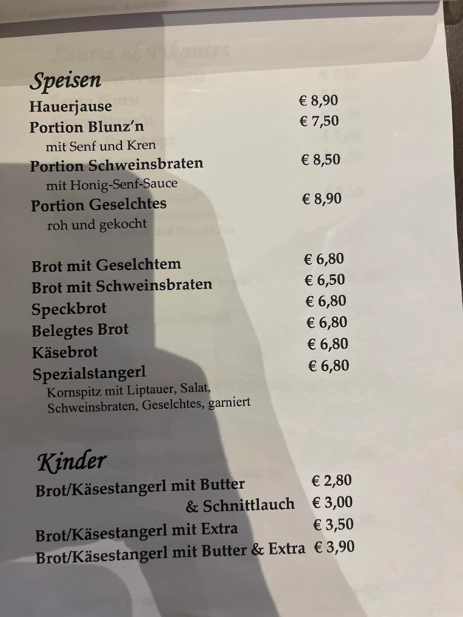 Speisekarte photo 5