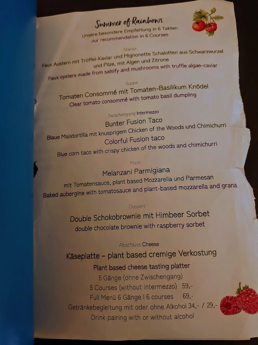 Speisekarte photo 2