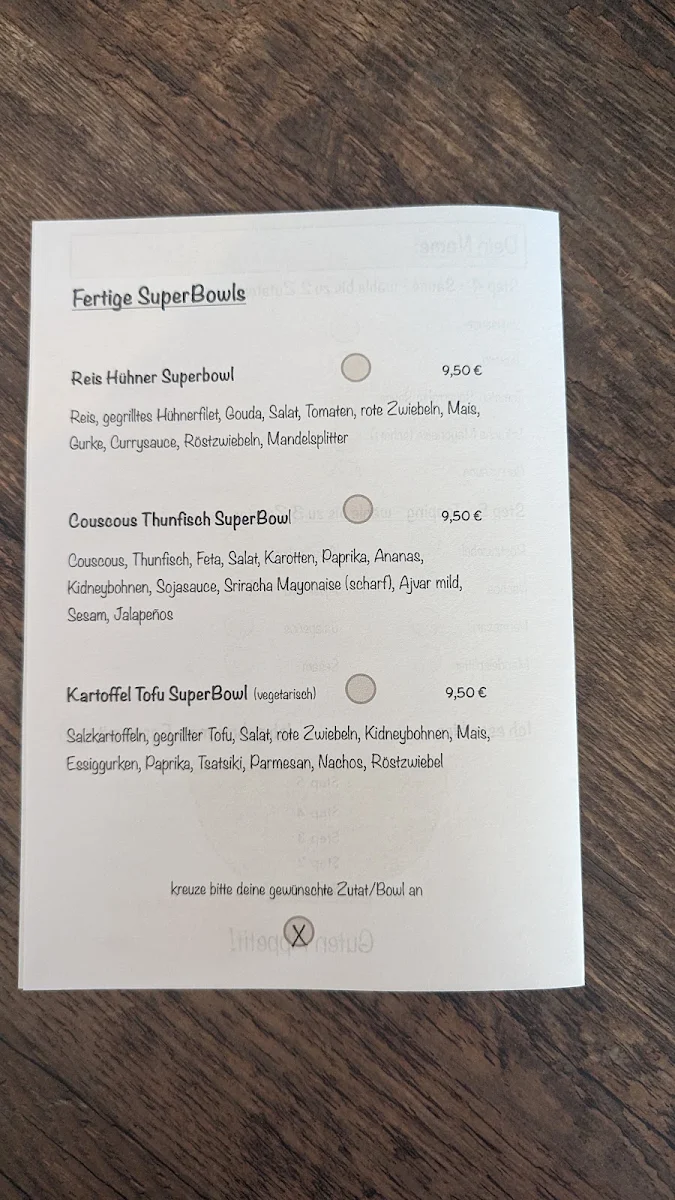 Speisekarte photo 2