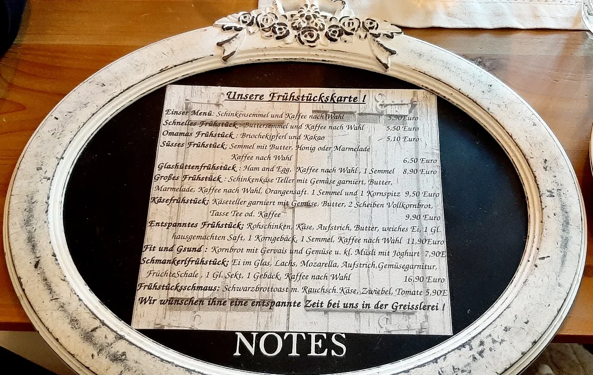 Speisekarte photo 1