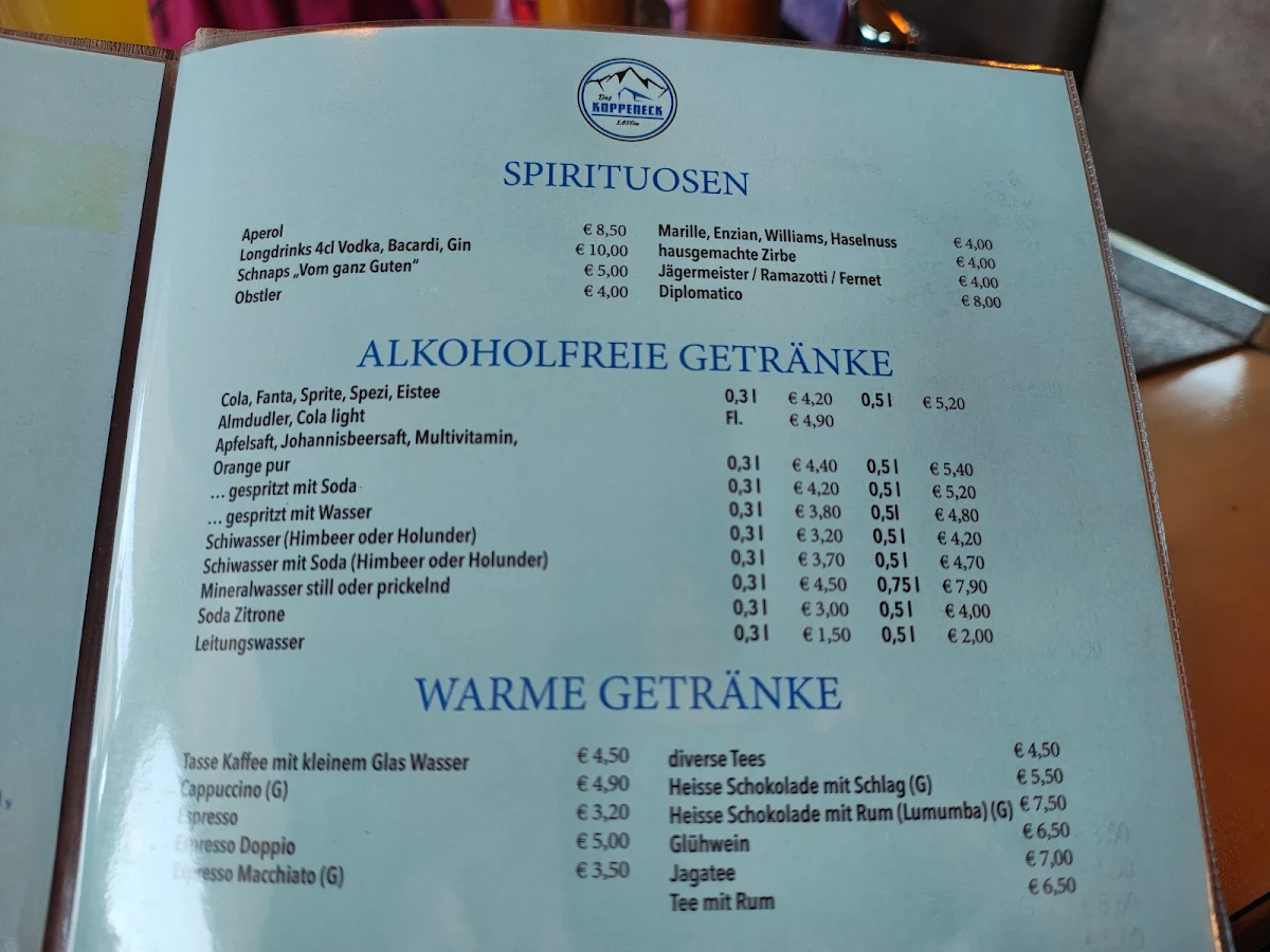 Speisekarte photo 1