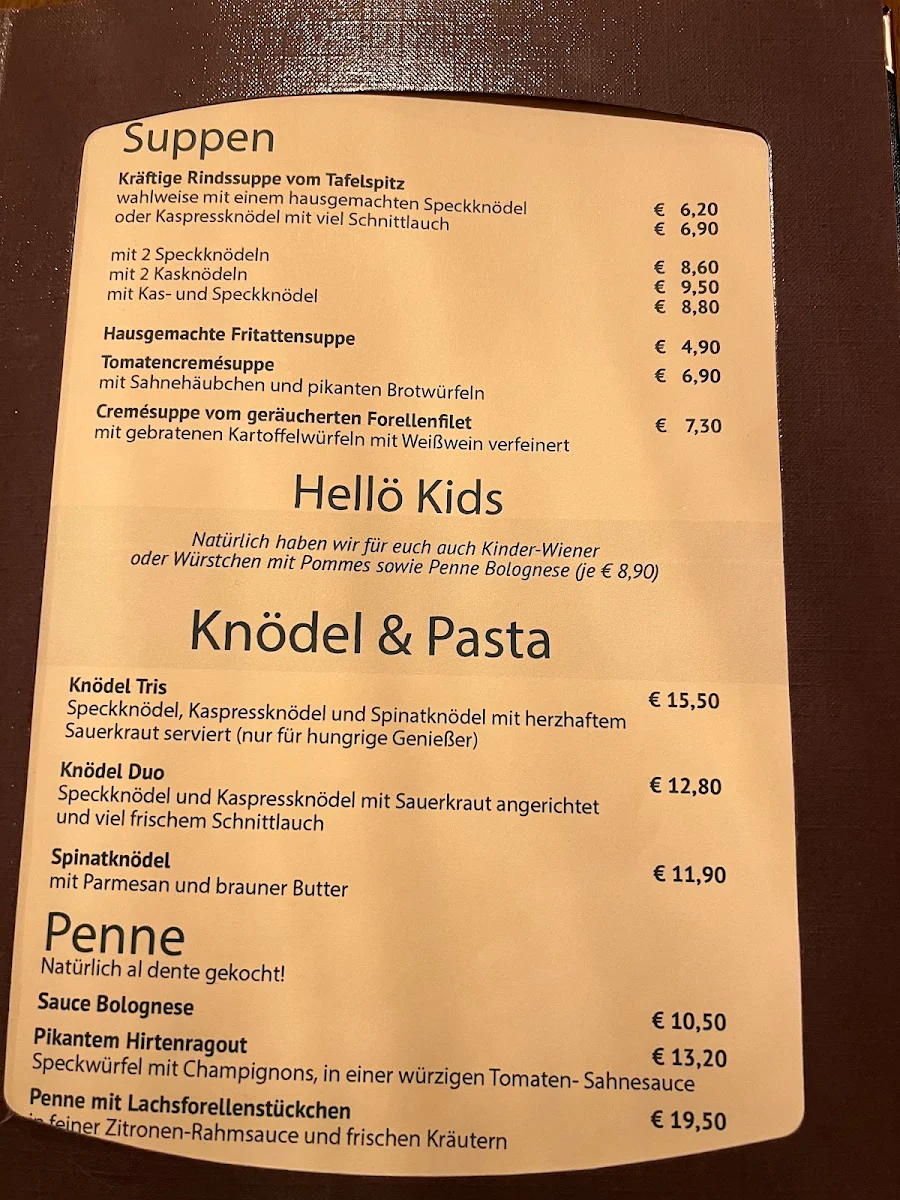 Speisekarte photo 2