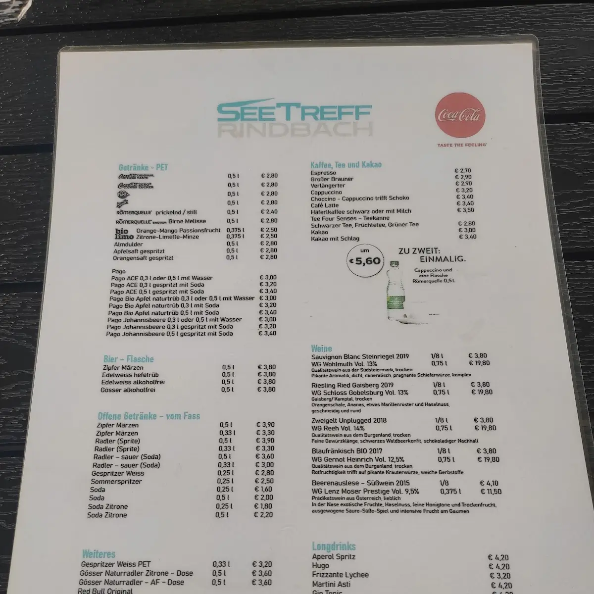 Speisekarte photo 4