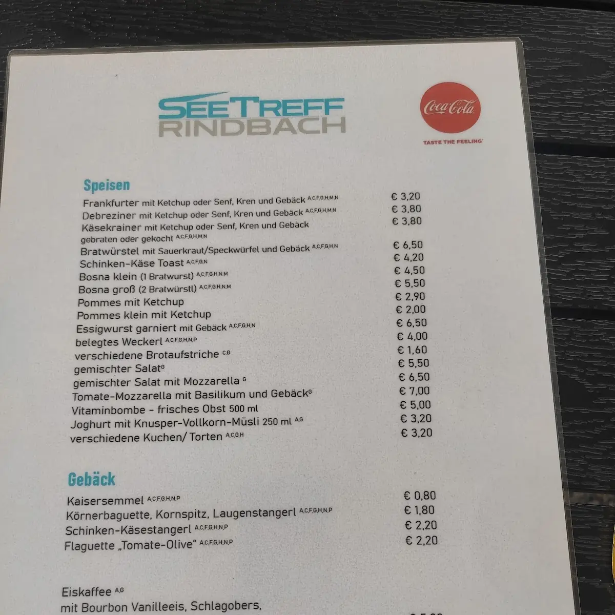 Speisekarte photo 6