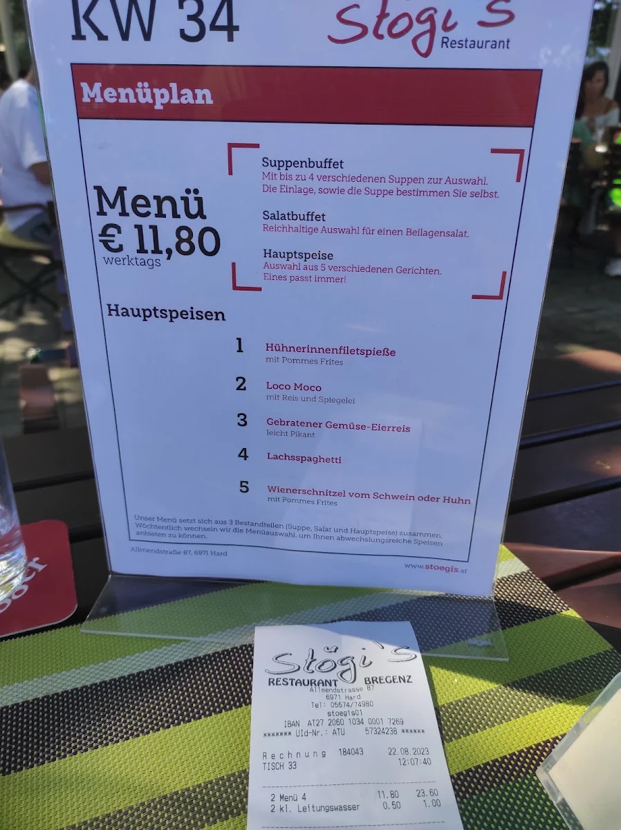 Speisekarte photo 1