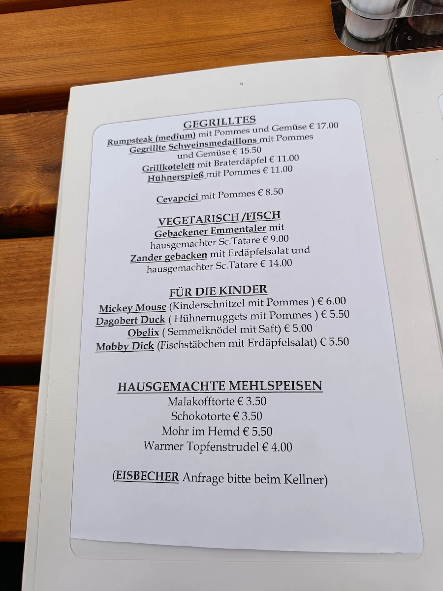Speisekarte photo 1