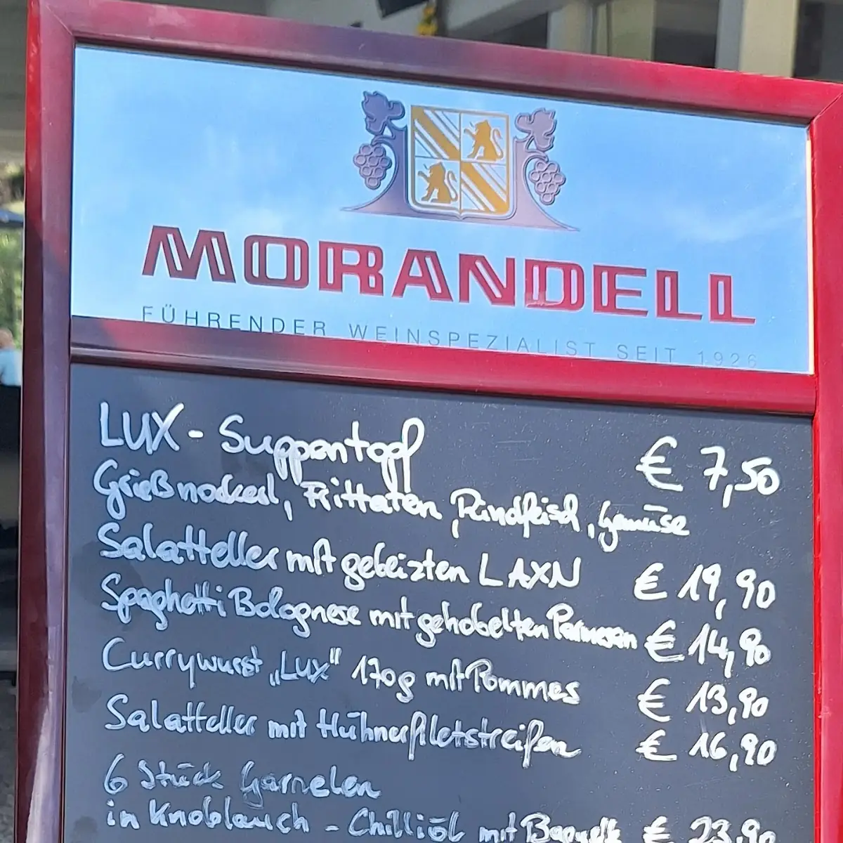 Speisekarte photo 1