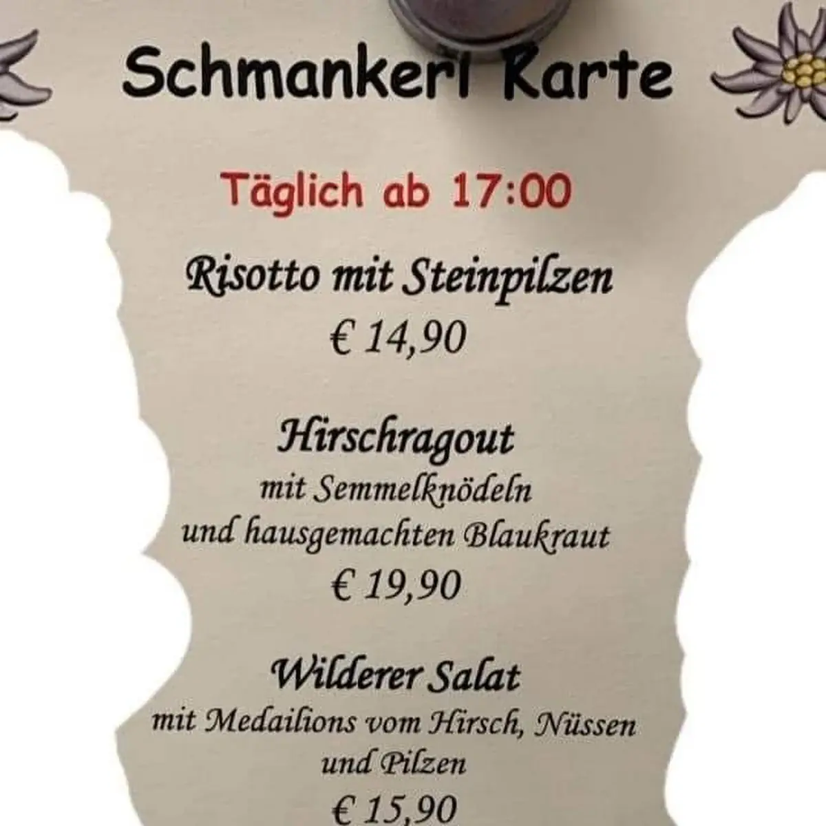 Speisekarte photo 2