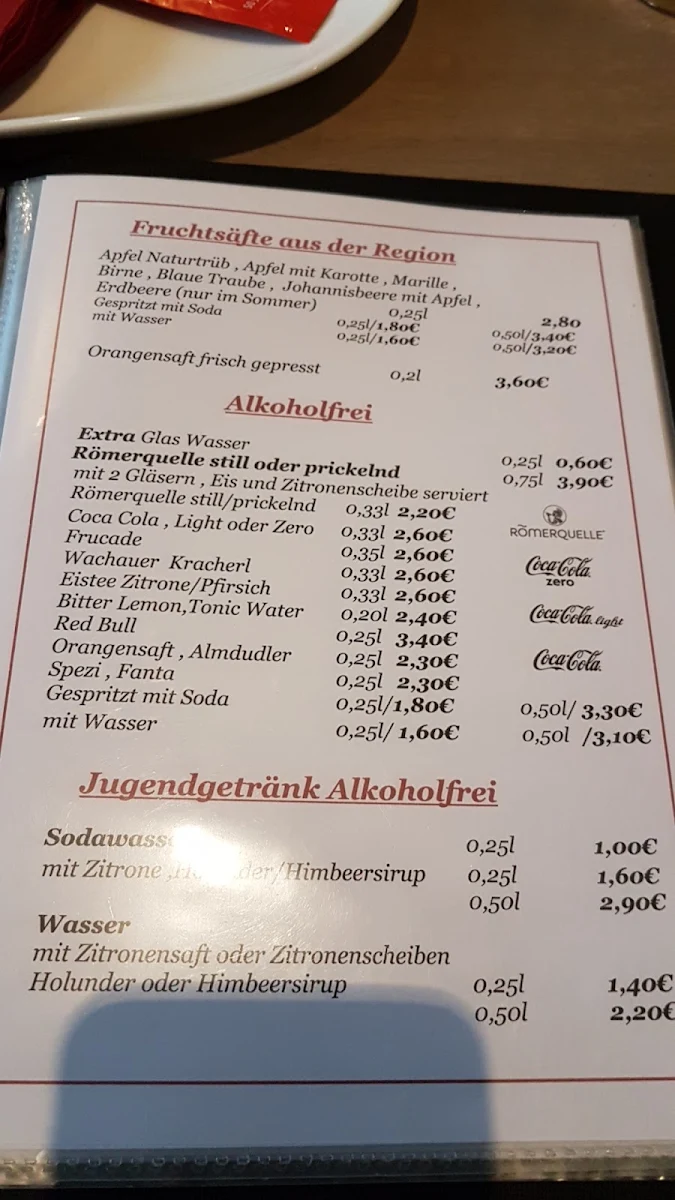 Speisekarte photo 3