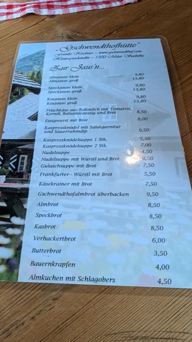 Speisekarte photo 1