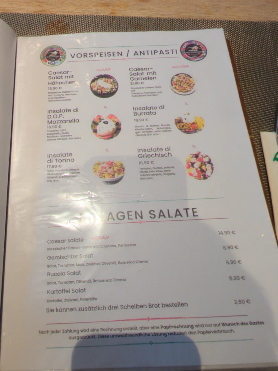 Speisekarte photo 4