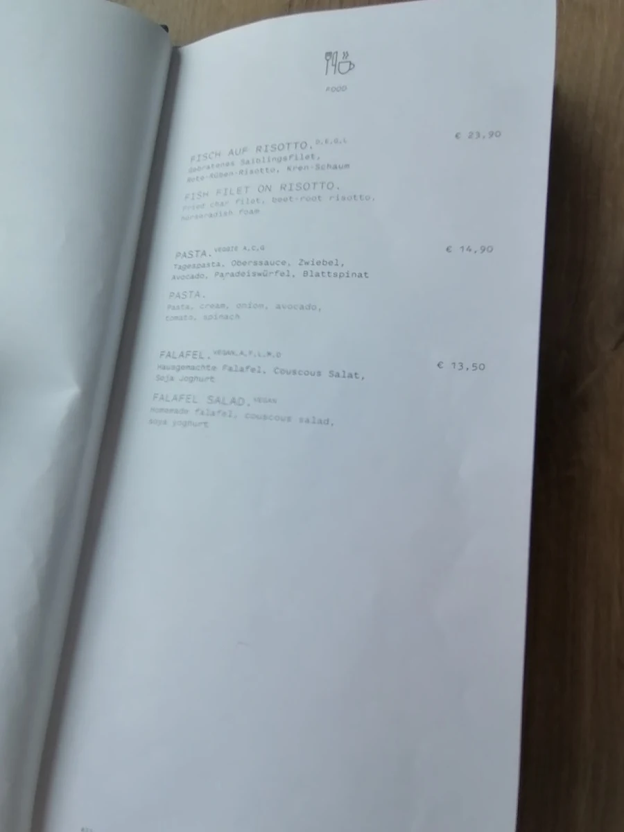 Speisekarte photo 7
