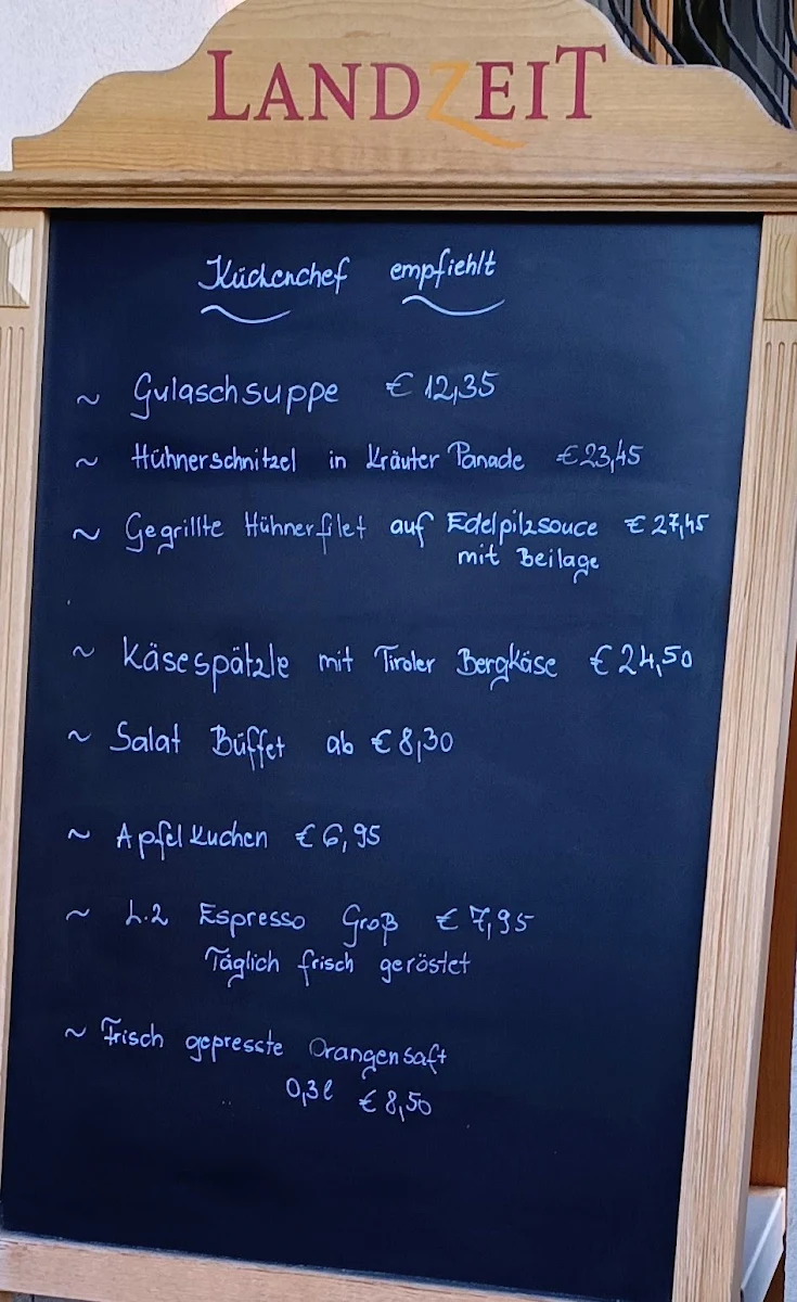 Speisekarte photo 1