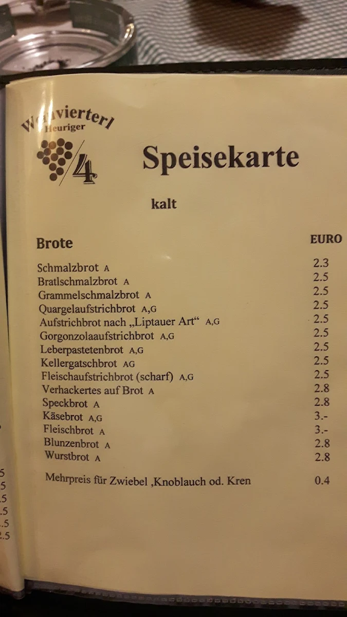 Speisekarte photo 4
