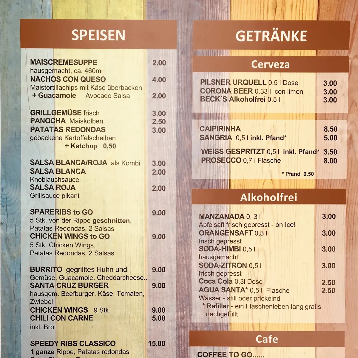 Speisekarte photo 3