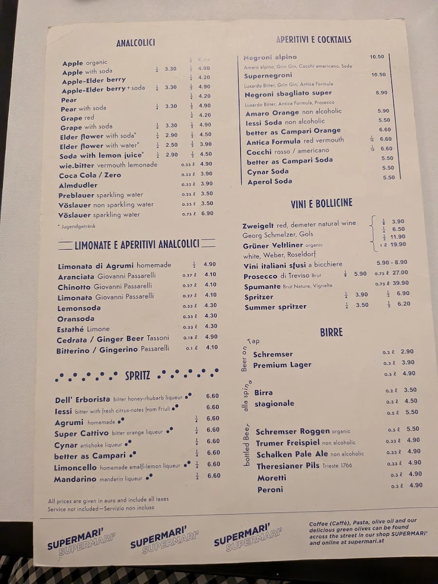 Speisekarte photo 1