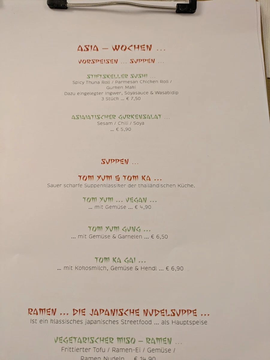 Speisekarte photo 2