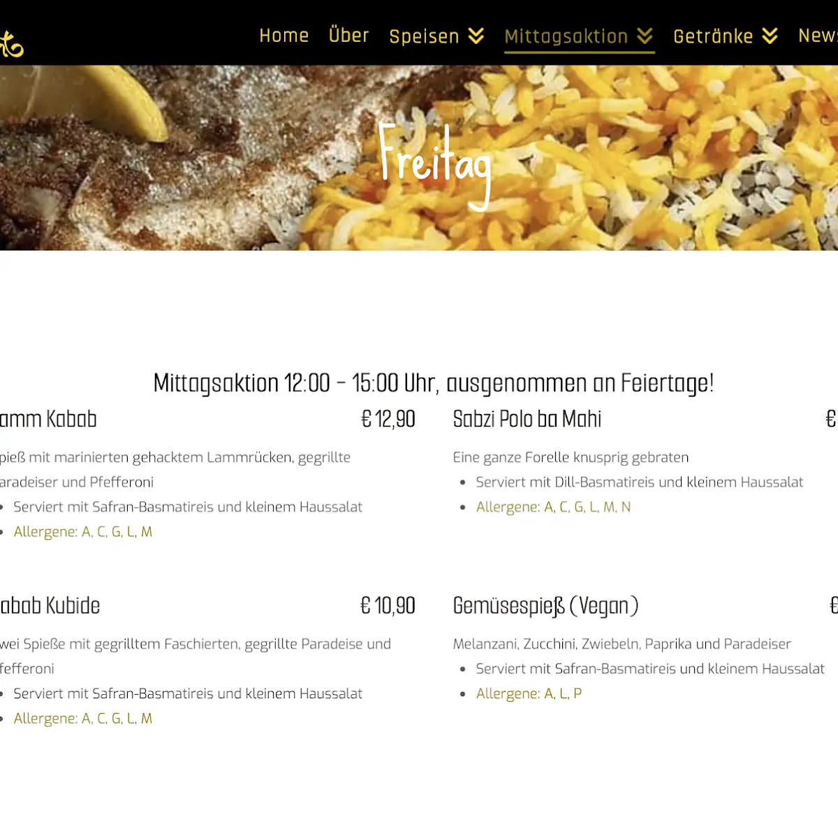 Speisekarte photo 5