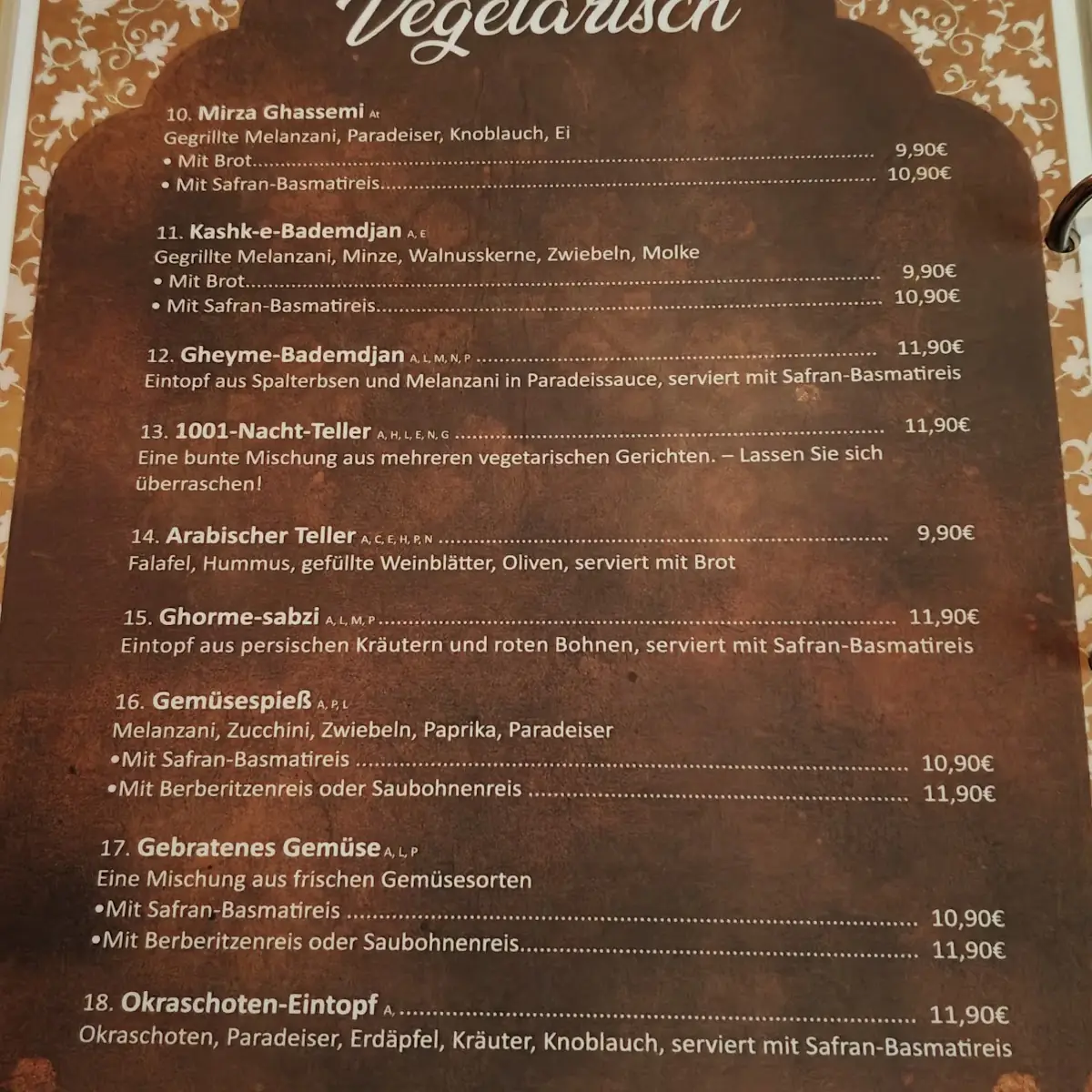 Speisekarte photo 7
