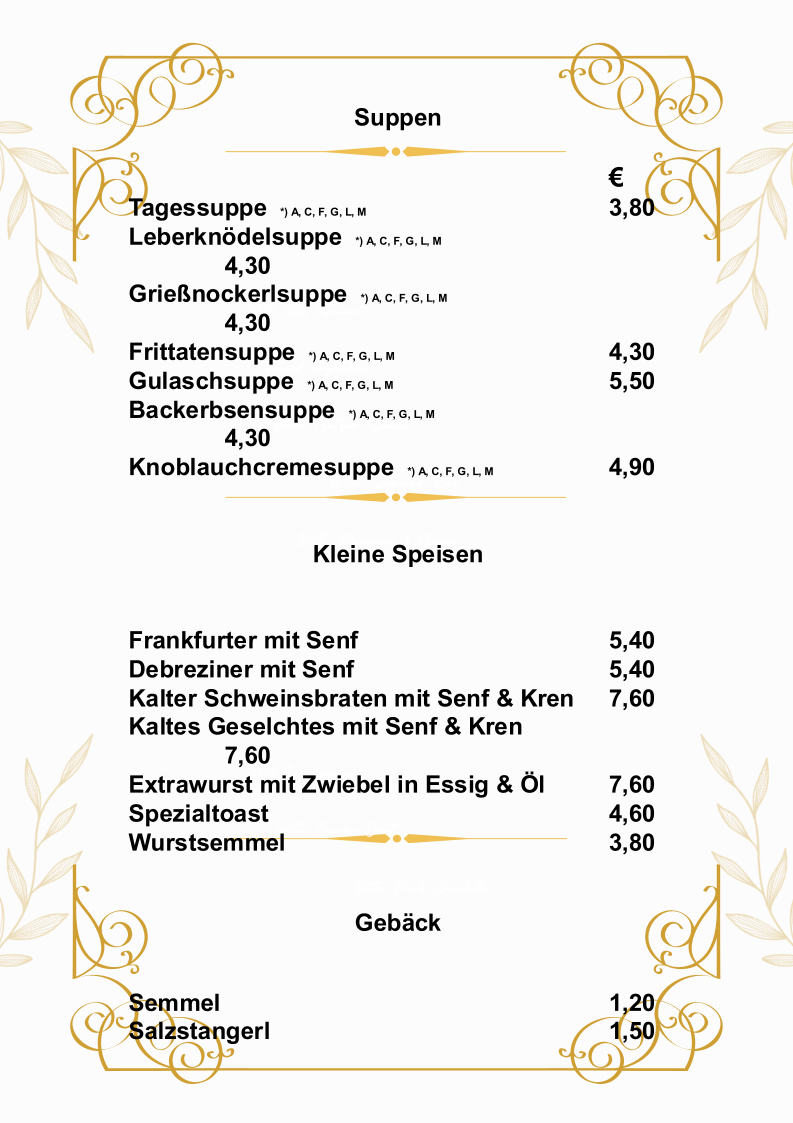 Speisekarte photo 7