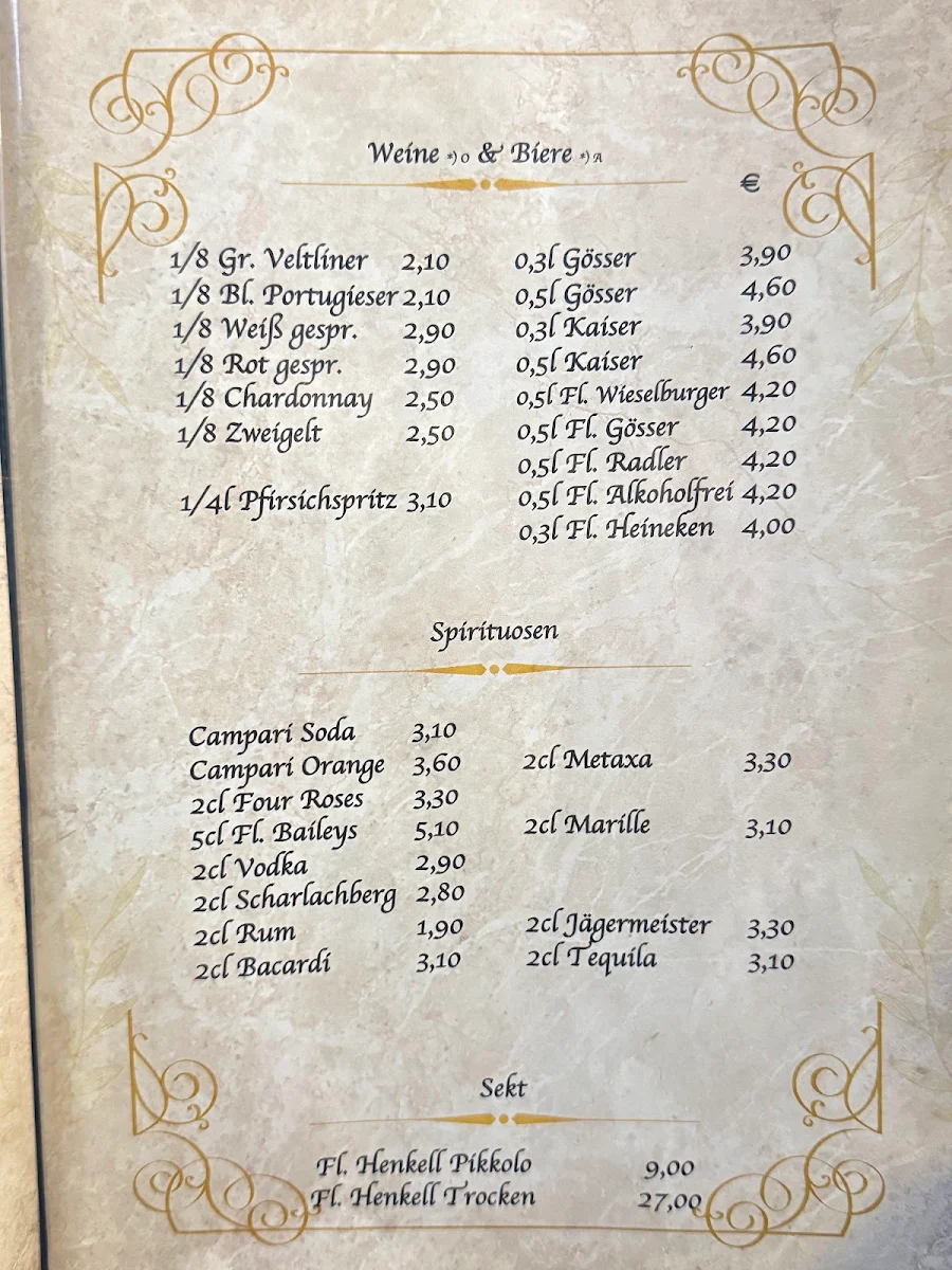 Speisekarte photo 9