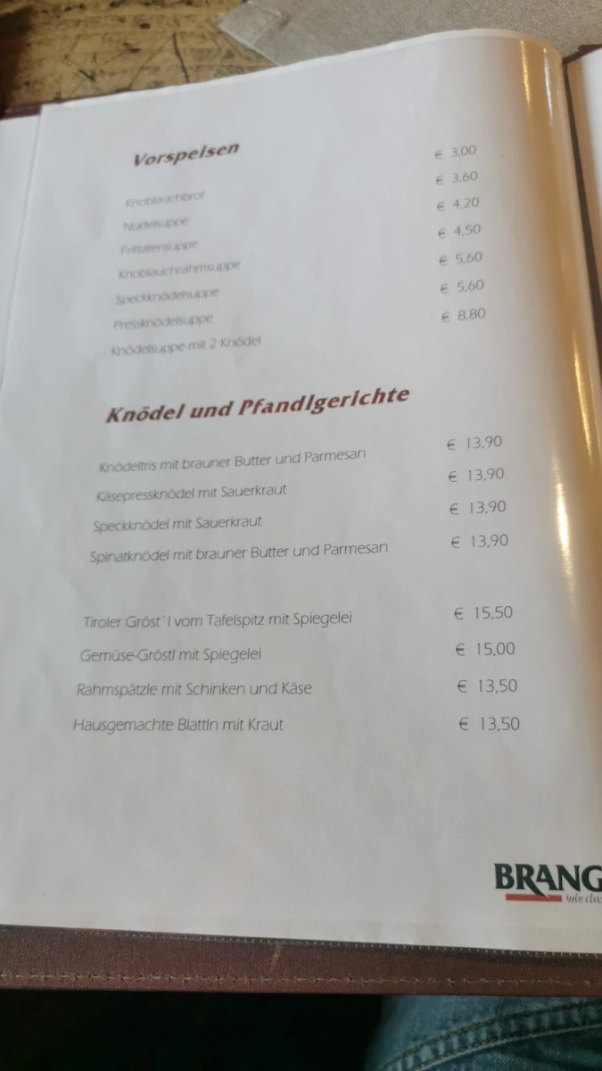 Speisekarte photo 10