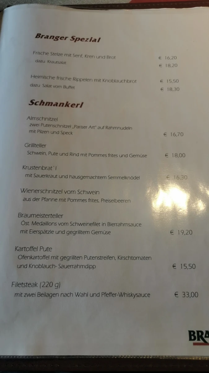 Speisekarte photo 8