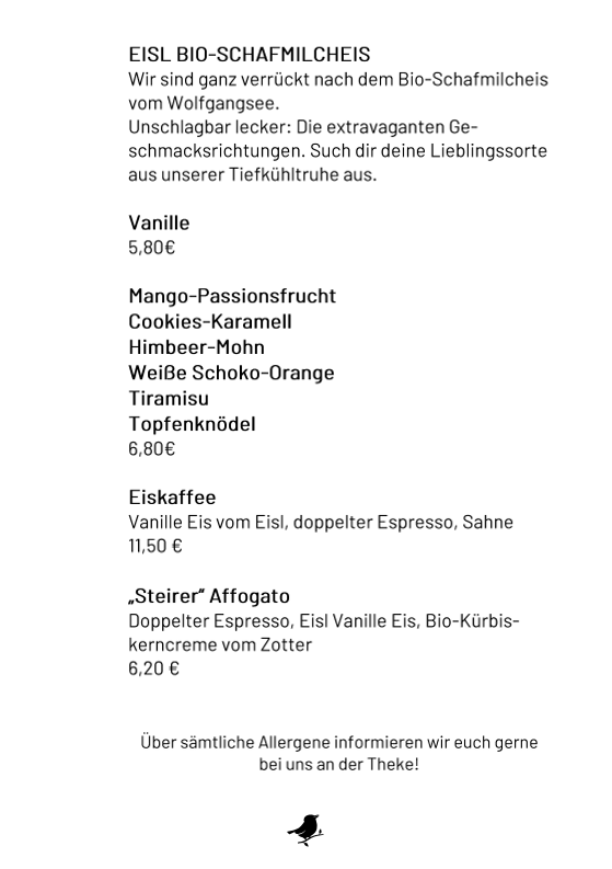 Speisekarte photo 3