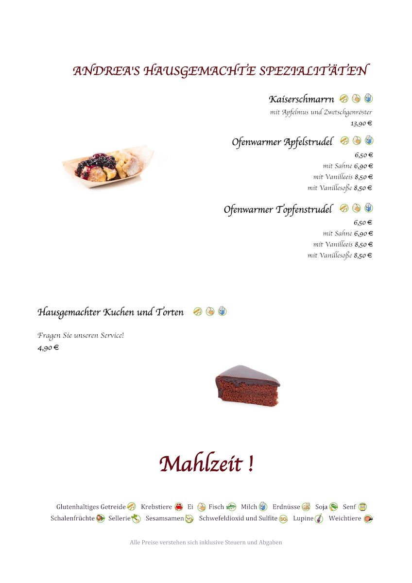 Speisekarte photo 4
