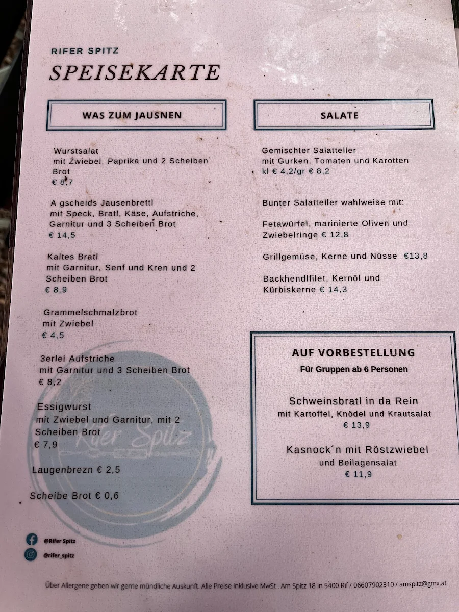 Speisekarte photo 3