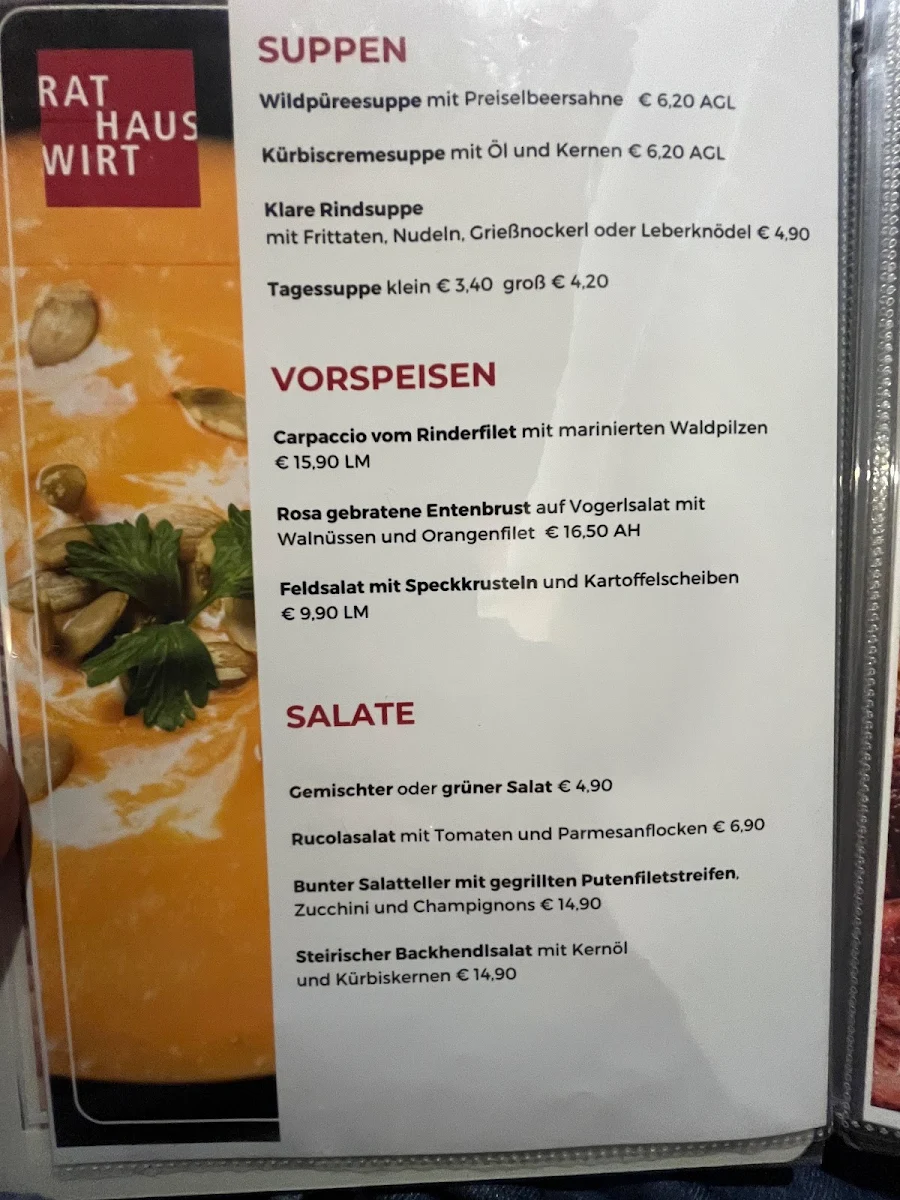 Speisekarte photo 1