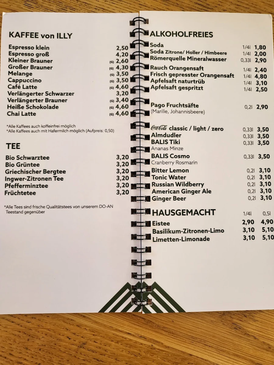 Speisekarte photo 2