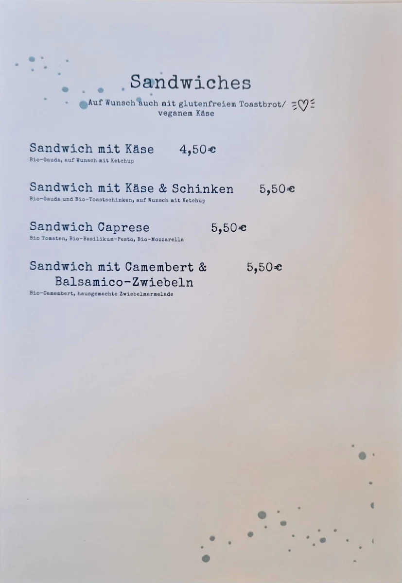 Speisekarte photo 5